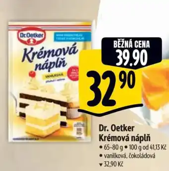 Albert Dr. Oetker Krémová náplň nabídka