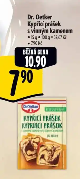 Albert Dr. Oetker Kypřicí prášek s vinným kamenem nabídka