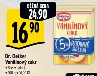 Albert Dr. Oetker Vanilínový cukr nabídka