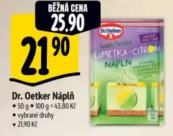 Albert Dr. Oetker Náplň nabídka