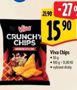 Albert Viva Chips nabídka