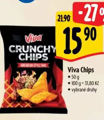 Albert Viva Chips nabídka