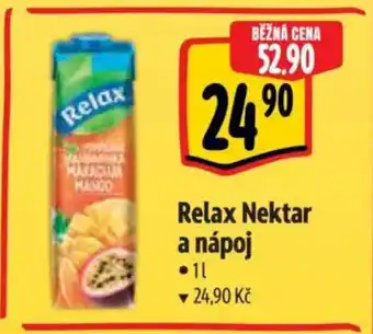 Albert Relax Nektar a nápoj nabídka