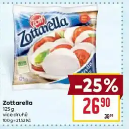 Billa Zottarella nabídka