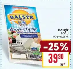 Billa BALSÝR nabídka