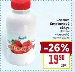 Billa Lacrum Smetanový zákys nabídka