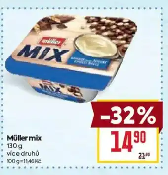 Billa Müller mix nabídka