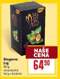 Billa Biogena čaj nabídka