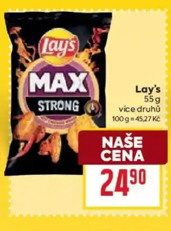 Billa LAY'S nabídka