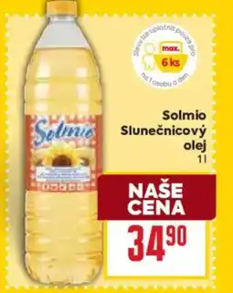 Billa Solmio Slunečnicový olej nabídka