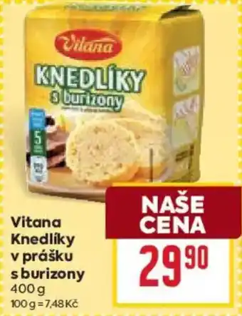 Billa Vitana Knedlíky v prášku s burizony nabídka