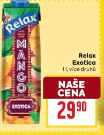 Billa Relax Exotica nabídka