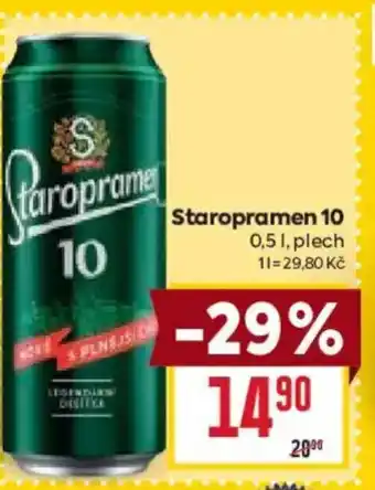 Billa Staropramen 10 nabídka