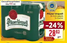 Billa Pilsner Urquell nabídka