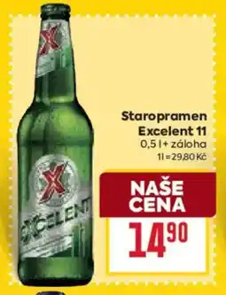 Billa Staropramen Excelent 11 nabídka