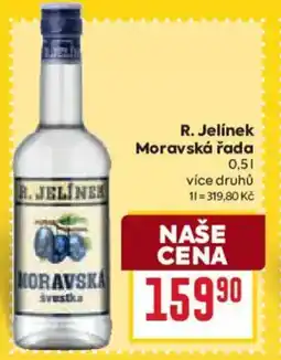 Billa R. Jelínek Moravská řada nabídka