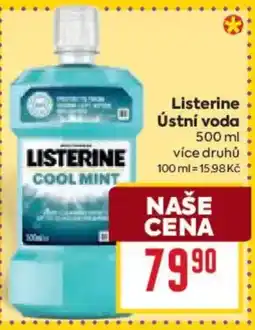 Billa LISTERINE Ústní voda nabídka