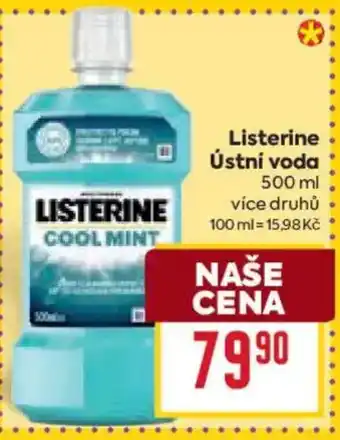 Billa LISTERINE Ústní voda nabídka