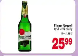 Qanto Pilsner Urquell nabídka