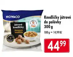 Qanto NOWACO Knedlíčky játrové do polévky nabídka