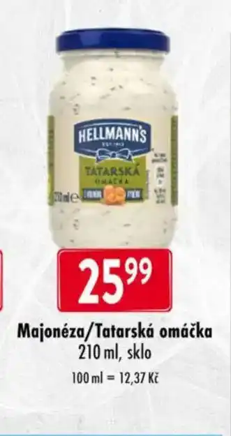 Qanto HELLMANN'S Majonéza/Tatarská omáčka nabídka