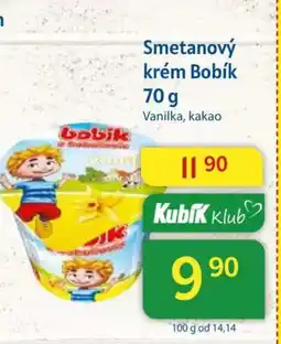 Kubík potraviny Smetanový krém Bobík nabídka