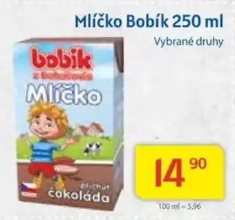 Kubík potraviny Mlíčko Bobík nabídka