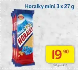 Kubík potraviny Horalky mini nabídka