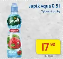 Kubík potraviny Jupík Aqua nabídka