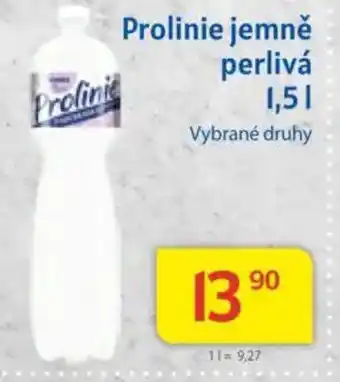 Kubík potraviny Prolinie jemně perlivá nabídka