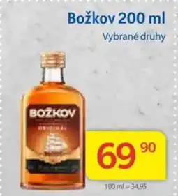 Kubík potraviny BOŽKOV nabídka