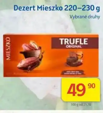 Kubík potraviny Dezert Mieszko nabídka