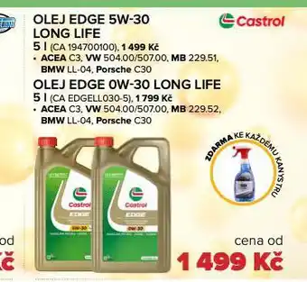 Auto Kelly Olej edge 5w-30 nabídka