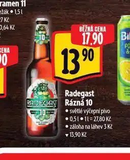 Albert Pivo radegast nabídka