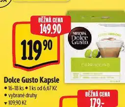 Albert Kávové kapsle dolce gusto nabídka