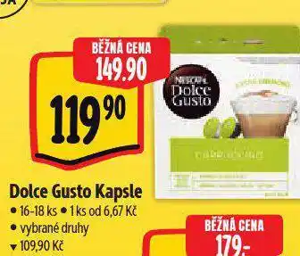 Albert Kávové kapsle dolce gusto nabídka