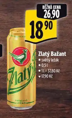 Albert Pivo zlatý bažant nabídka