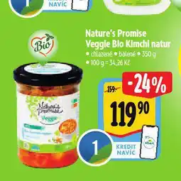 Albert Veggie bio kimchi natur nabídka