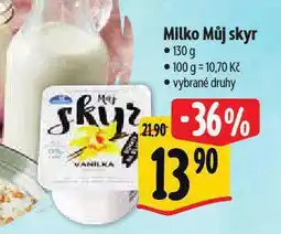 Albert Milko můj skyr nabídka