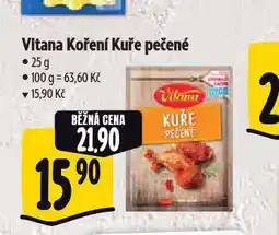 Albert Vitana koření kuře pečené nabídka