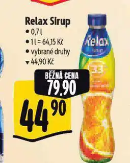 Albert Relax sirup nabídka