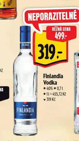 Albert Finlandia vodka nabídka