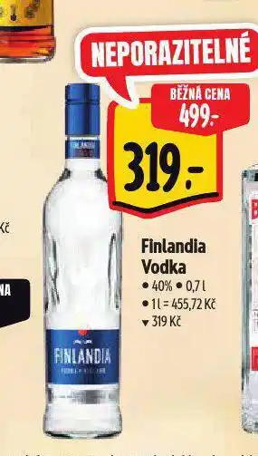 Albert Finlandia vodka nabídka