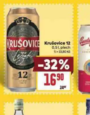 Billa Pivo krušovice 12 královský ležák nabídka