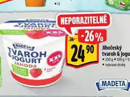 Albert Jihočeský jogurt & tvaroh nabídka