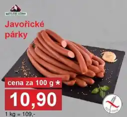 Jip Javořické párky nabídka