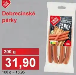 Jip Debrecínské párky nabídka