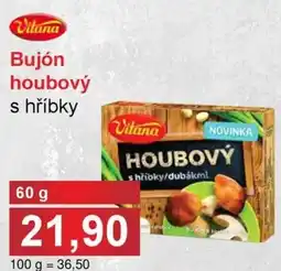 Jip Bujón houbový s hříbky nabídka