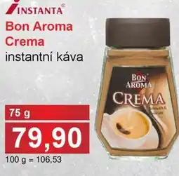 Jip Bon Aroma Crema instantní káva nabídka