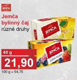 Jip Jemča bylinný čaj nabídka